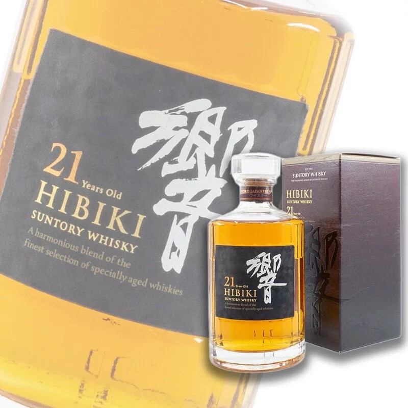 響HIBIKI 21 YEARS 700ml 禮盒裝_SUNTORY_日本威士忌_粤强樽品酒屋